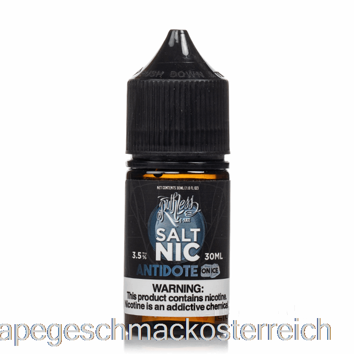 Gegenmittel Auf Eis – Rücksichtsloses Salz – 30 Ml 35 Mg Vape-Geschmack